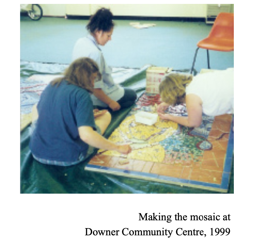 Dickson Pool Mosaic – 1999 – 2